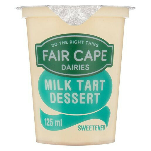 Fair Cape Milk Tart Dessert 125ml