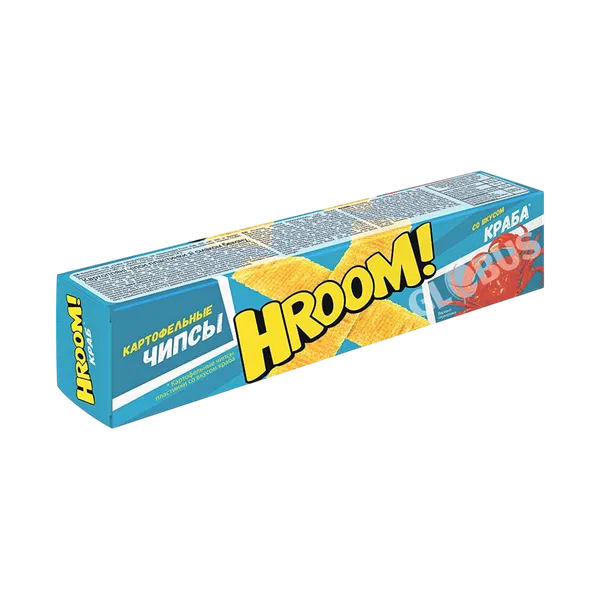 Hroom краб картөшкө чипсылары 40г 