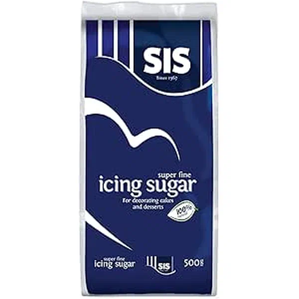 SIS EXTRA FINE POWDERED ICING SUGAR 500G BOX