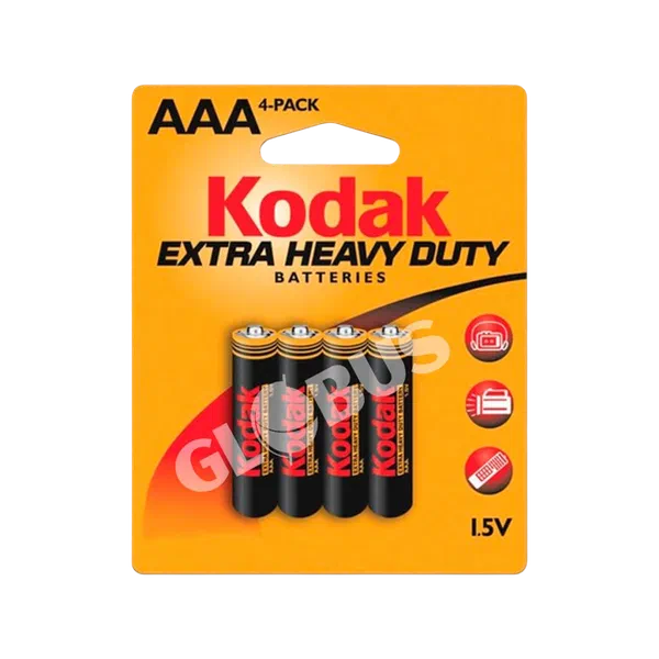 Kodak Heavy Duty AAA батарейкасы 4 д.