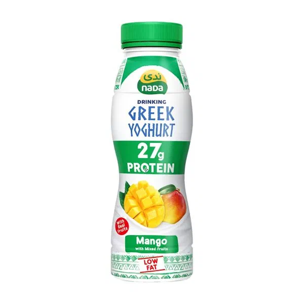 NADA DRINKABLE GREEK YOGURT MANGO LOW FAT DRINK 330ML