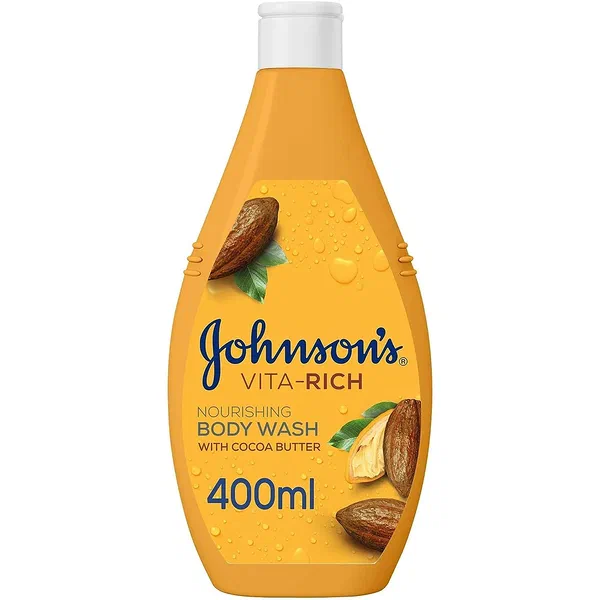 JOHNSON’S BODY WASH WITH COCOA BUTTER FOR DEEP MOISTURE 400ML