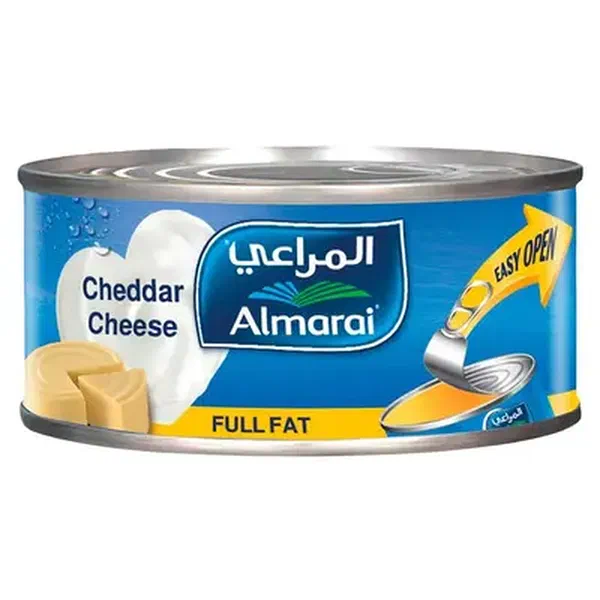ALMARAI P/CHDR CHS TIN 56G RPP - PROCESSED CHEDDAR CHEESE TIN