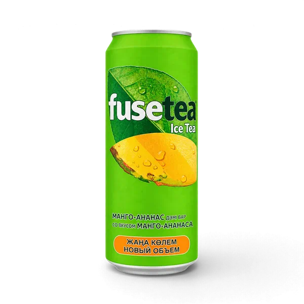 Fuse Tea манго/ананас суусундугу 0,45л ж/б