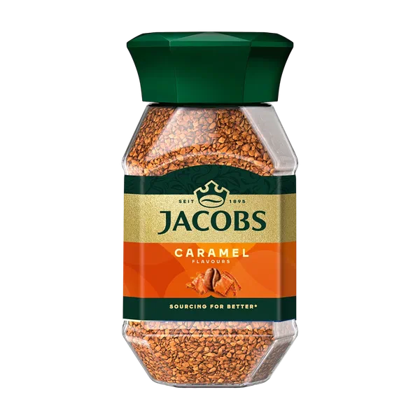 Jacobs Caramel эриме кофеси 95г ст/б