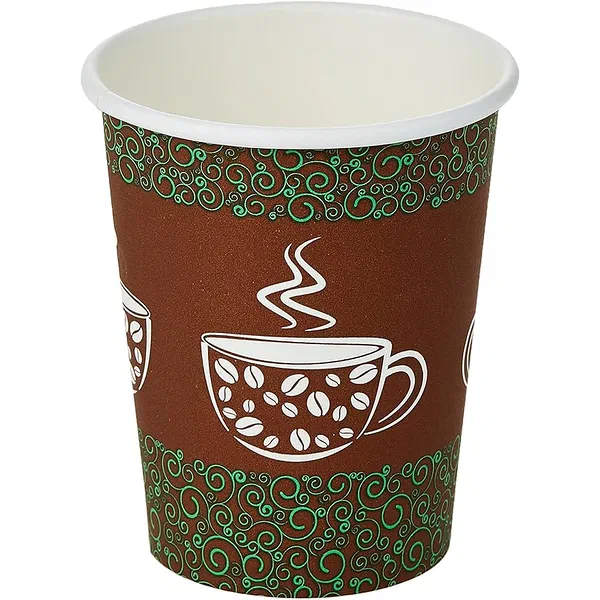 SANITA TRADITIONAL 4OZ DISPOSABLE COFFEE CUPS 50-PIECE PACK