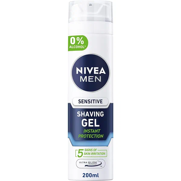 NIVEA MEN SENSITIVE SOOTHING SHAVING GEL 200ML