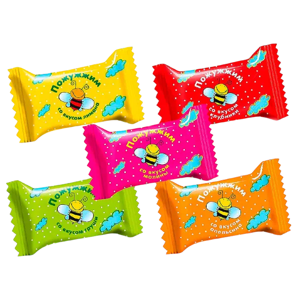 Пожужжим микс карамели салм