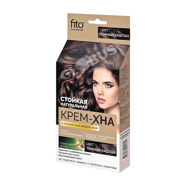 Индийская темный каштан крем-хнасы 50мл