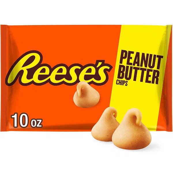 HERSHEY'S REESE'S PEANUT BUTTER BAKING CHIPS PREMIUM 10OZ
