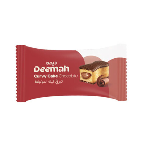 Deemah Curvy Cake Chocolate  45 Gm