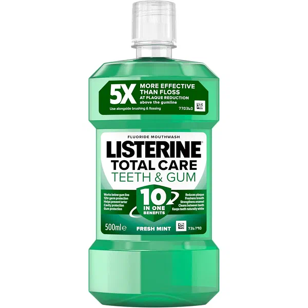 LISTERINE TOTAL CARE ALL-IN-ONE ANTISEPTIC MOUTHWASH 500ML