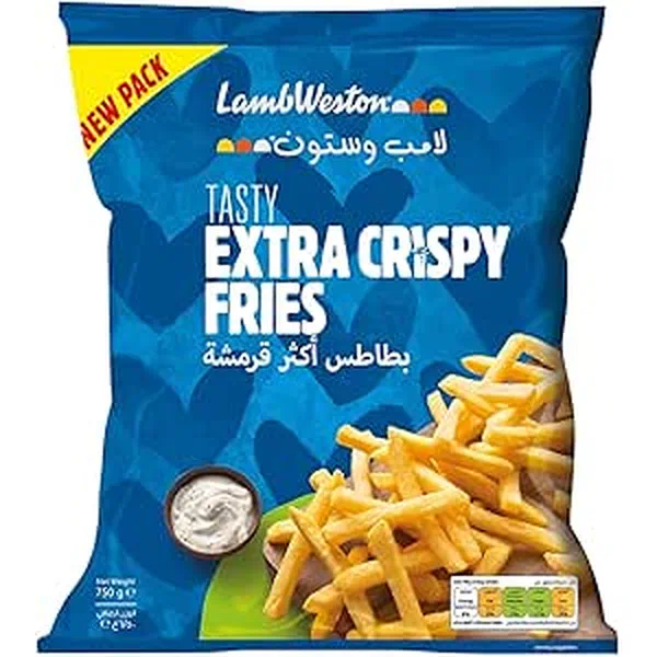 LAMB WESTON CRISCUT SEASONED WAFFLE FRIES 750G