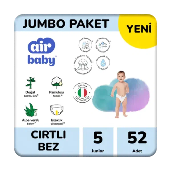 Подгузник детск Air Baby 5 junior 52шт