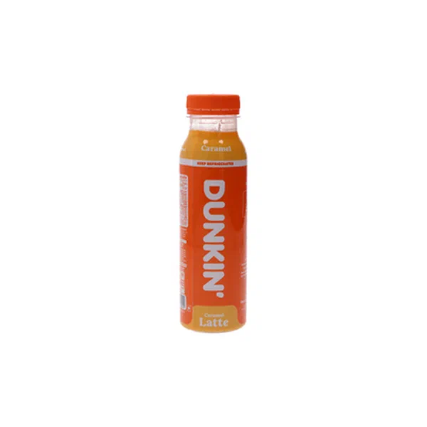 DUNKIN' DONUTS CARAMEL FLAVORED CREAMY ICED COFFEE 300ML