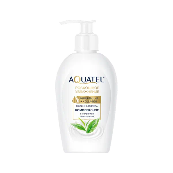 Молочко д/тела Aquatel экстракт зел чай 270г
