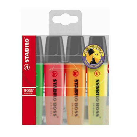 Stabilo Highlighters 4 Pack