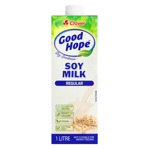 Good Hope Regular Sweetened Soy Milk 1l
