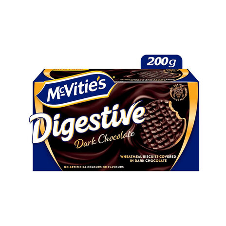 Mcvities Digestive Dark Choco 200 Gm