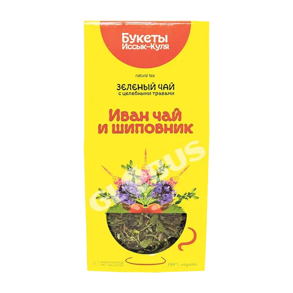 Чай Букеты Иссык-Куля Иван чай и шиповник 50г
