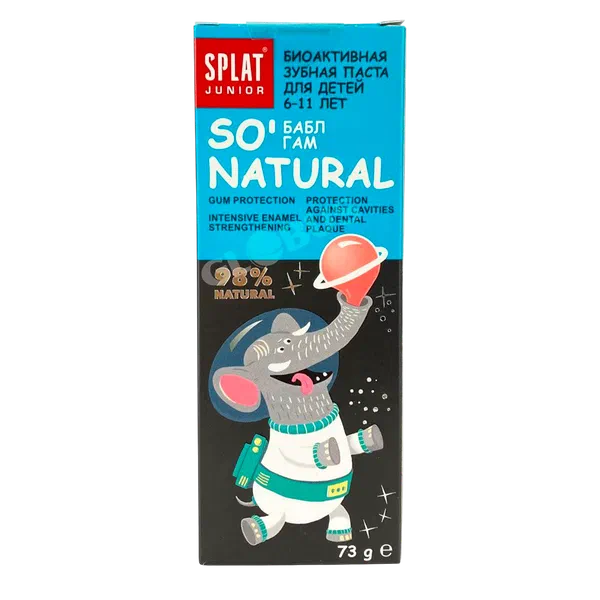 Паста зубн Splat Junior бабл гам 6-11 73г