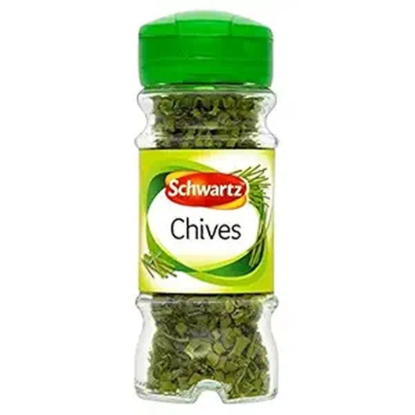 SCHWARTZ PREMIUM FREEZE-DRIED CHIVES GOURMET HERB 1G JAR