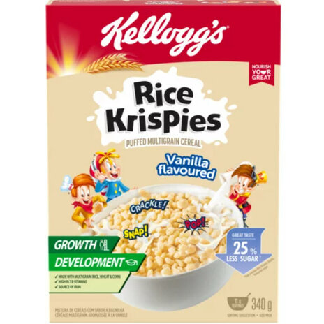Rice Krispies Vanilla 340g