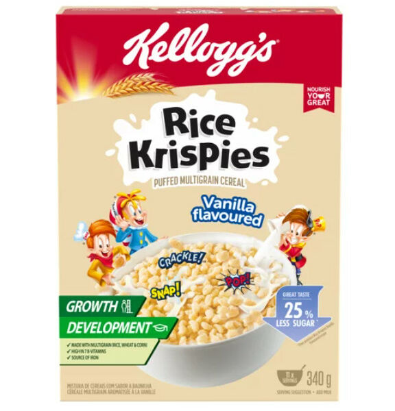Rice Krispies Vanilla 340g