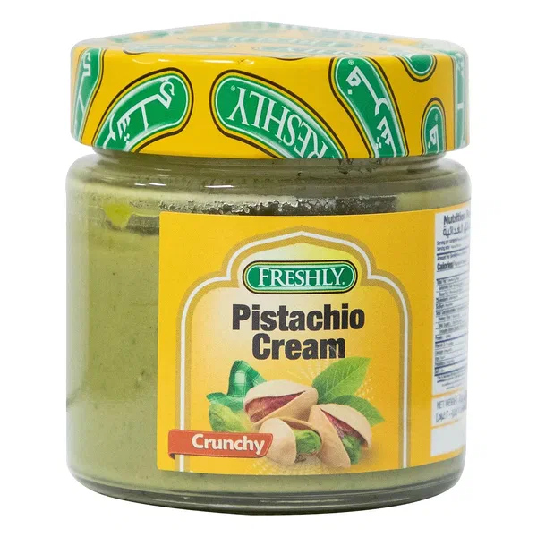 FRESHLY PREMIUM PISTACHIO CREAM CRUNCHY NUT SPREAD 200G