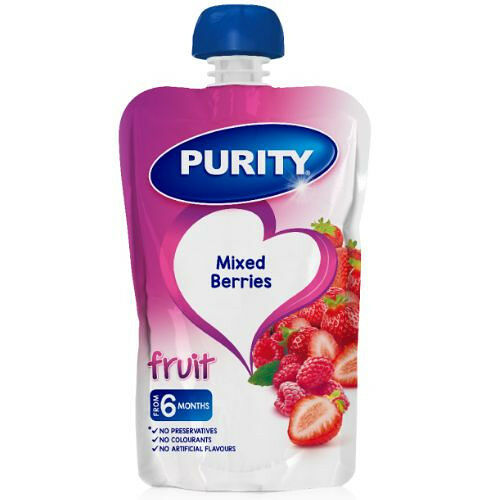 Purity Mixed Berry Pouch 110ml