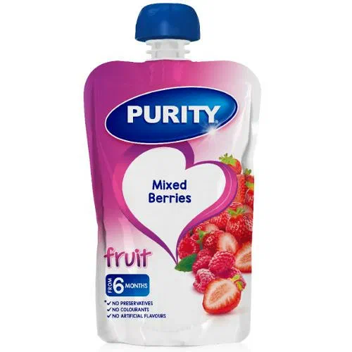 Purity Mixed Berry Pouch 110ml