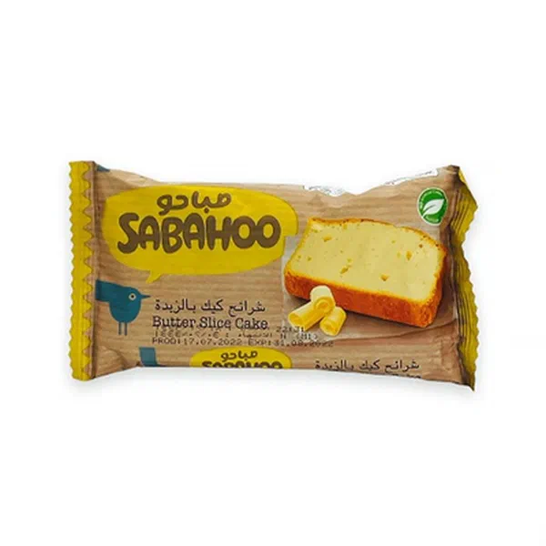 SABAHOO BAKERY TRADITIONAL BUTTER SLICE CAKE 90G