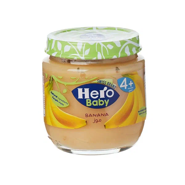 HERO BABY STAGE 2 MANGO AND BANANA SMOOTH PUREE 130G