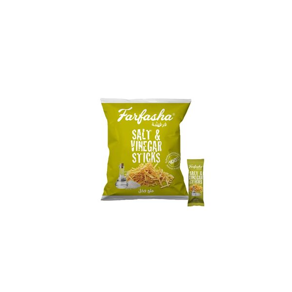 Farfasha Potato Sticks Saltvinegar 15G X24
