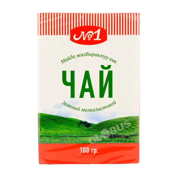 Чай №1 зел. мелколист. 100г PL1