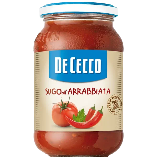 Соус томатный De Cecco с острым перцем Арраббиата 400г