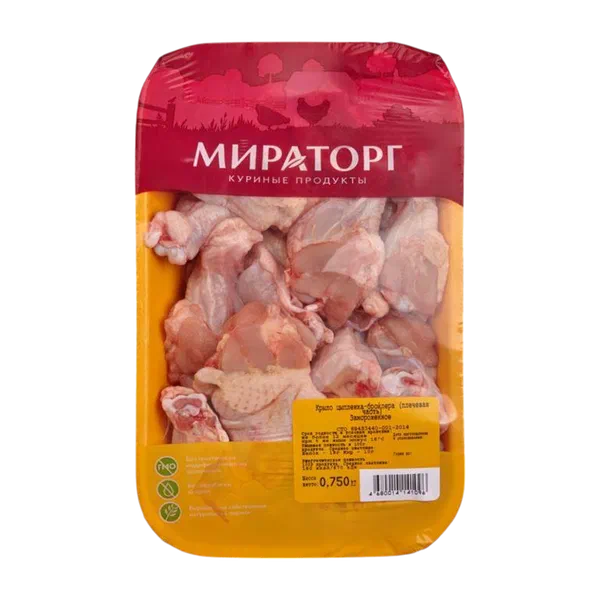 Крыло/плеч. часть цыпленка бройлера Мираторг 750г РЦ