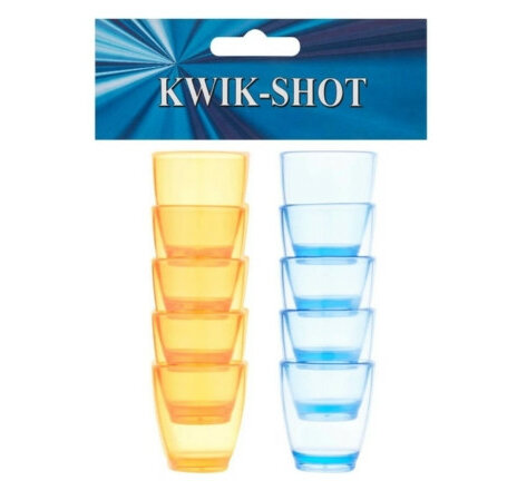 Kwik Shot 10-pack Mixed Shot Glasses