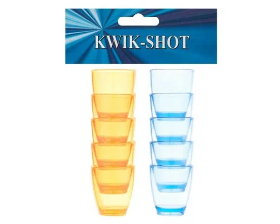 Kwik Shot 10-pack Mixed Shot Glasses