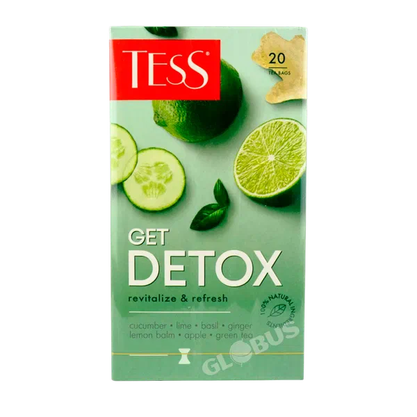 Чай Tess Detox зел. 20 пак