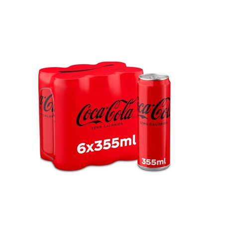 Coca Cola Zero Sugar Can ( 355Ml X 6 )
