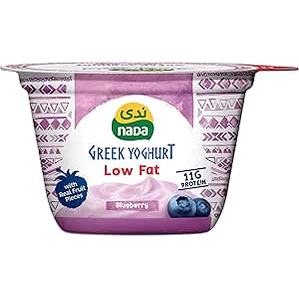 NADA GREEK YOGURT BLUEBERRY FLAVORED THICK CREAMY SNACK 160G