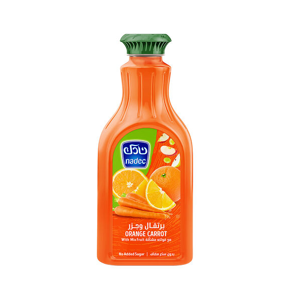 Nadec Nectar Orange Carrot With Mix Fruit 1.3L