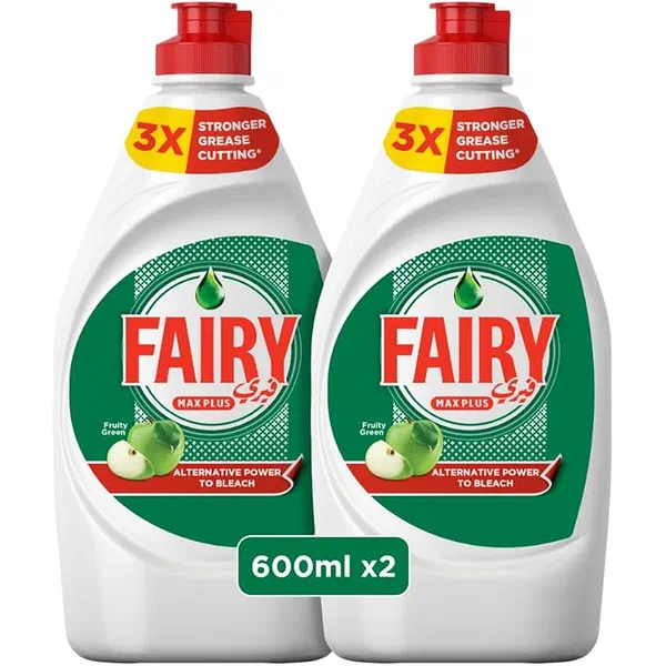 FAIRY PLUS ORIGINAL SCENT DISHWASHING LIQUID TWIN PACK 2X800ML