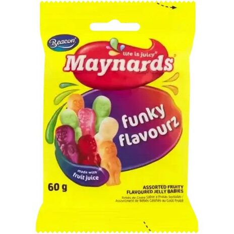 Maynards Funky Flavourz Babies 60g