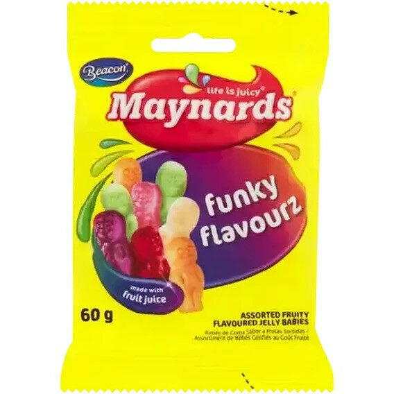 Maynards Funky Flavourz Babies 60g