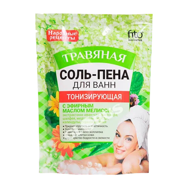 Народные рецепты тонизир. ванна тузу 200г