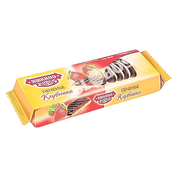 Печенье Яшкино Клубника 137г