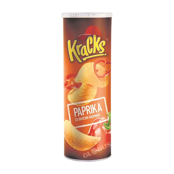 Чипсы Kracks паприка 160г KracksFEP LTD Китай 12
