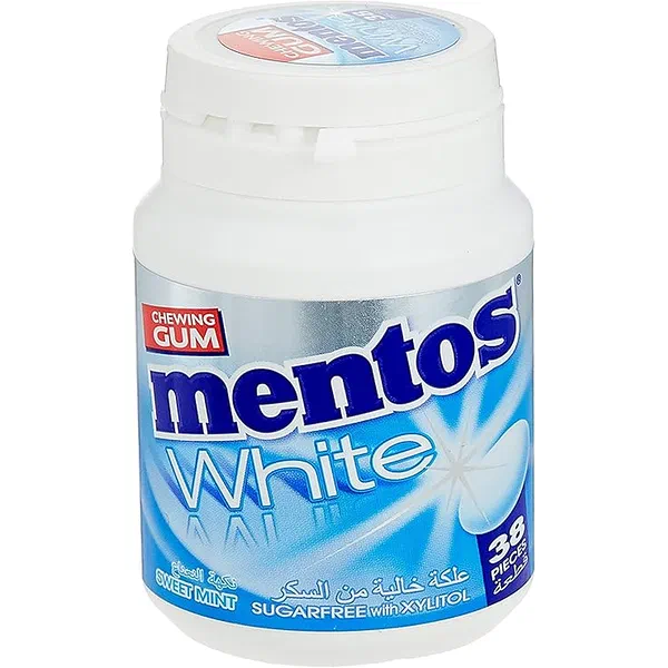 MENTOS CHEW.GUM SWEET MINT 54G - SWEET MINT CHEWING GUM BOTTLE